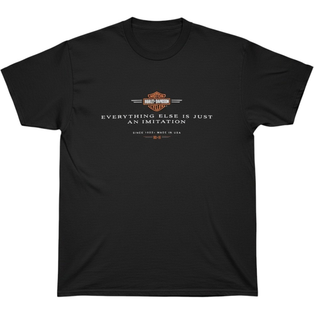 Harley Davidson T-Shirt Mens XL Black Clare's Cycle Fenwick‎ Ontario Canada